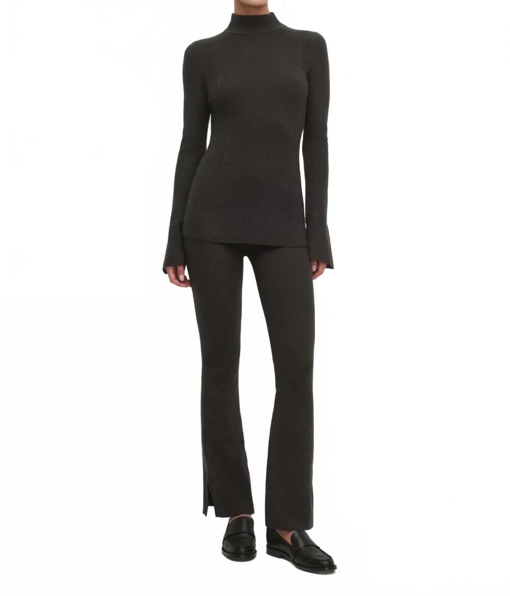 NEW FAVORITE DAUGHTER the runway pants in charcoal